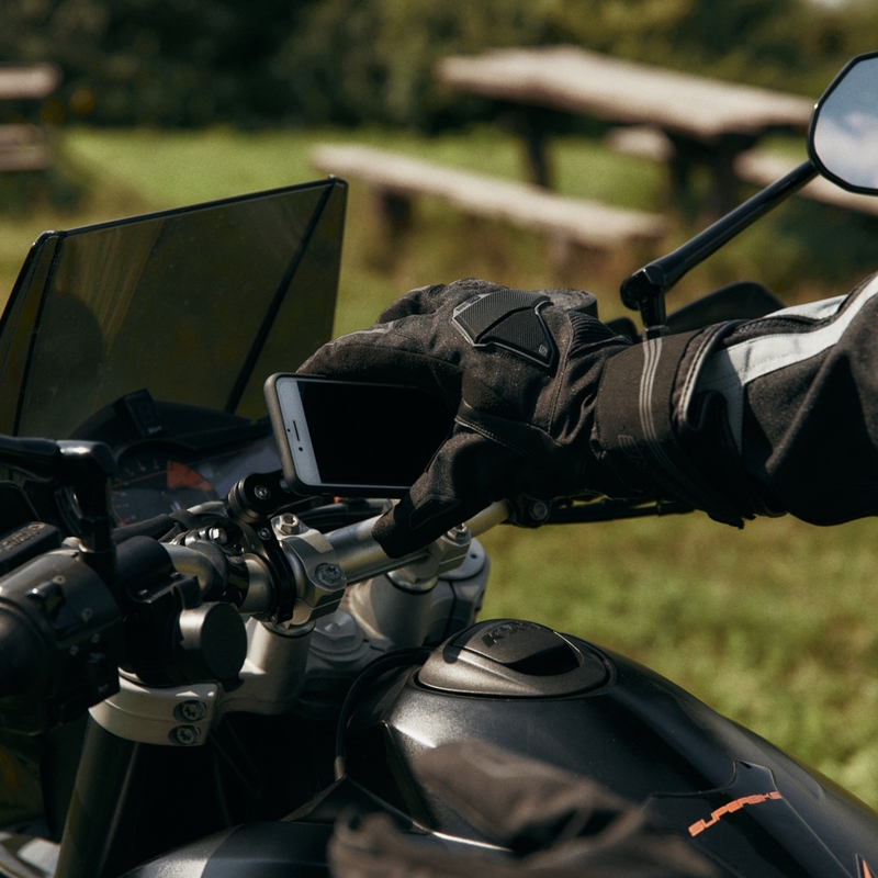 Motociklininko pirštinės Ozone Touring WP black