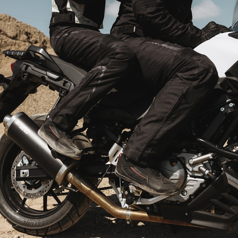 Ozone City Juodi motociklininko batai