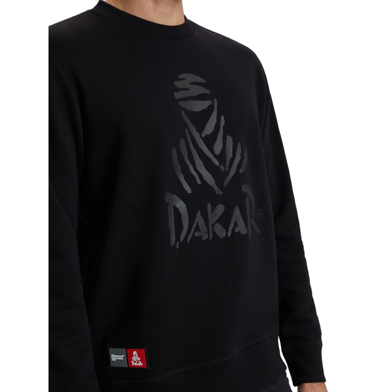 Pánská mikina DAKAR DKR CREW 04 černá