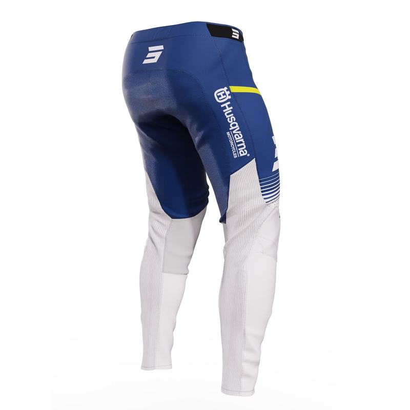 Motokroso kelnės Shot Aerolite Husqvarna LE baltai mėlynos išpardavimas