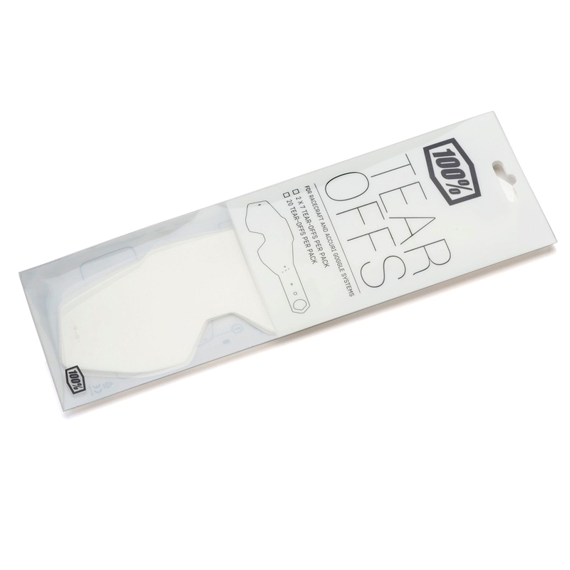 100% Racecraft/Accuri/Strata motokroso akiniai (20 vnt.)