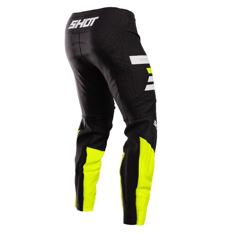 Motokrosové kalhoty Shot Devo Reflex černo-fluo žluté výprodej