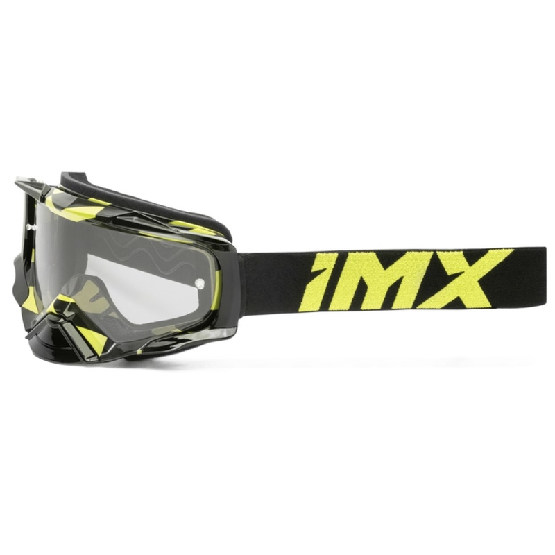 Motokrosové brýle iMX Dust Graphic černo-fluo žluté