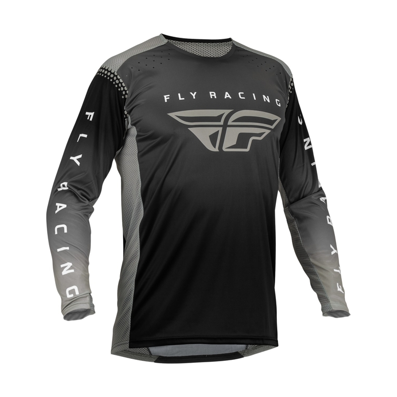 Motokrosový dres FLY Racing Lite 2023 černo-šedý
