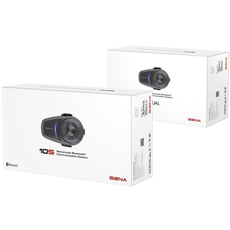 2 "Bluetooth" laisvų rankų įrangos ausinių rinkinys SENA 10S išpardavimas