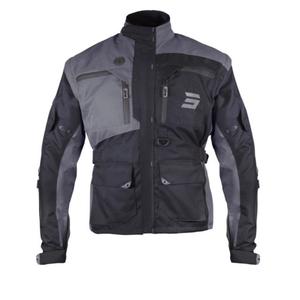 "Shot Racetech" juodai pilka motociklininko striukė