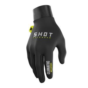 Motokroso pirštinės Shot Climatic 3.0 juoda-fluo geltona