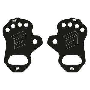 Smūgius sugeriantys pirštinių įdėklai Shot Palmino 2.0 black