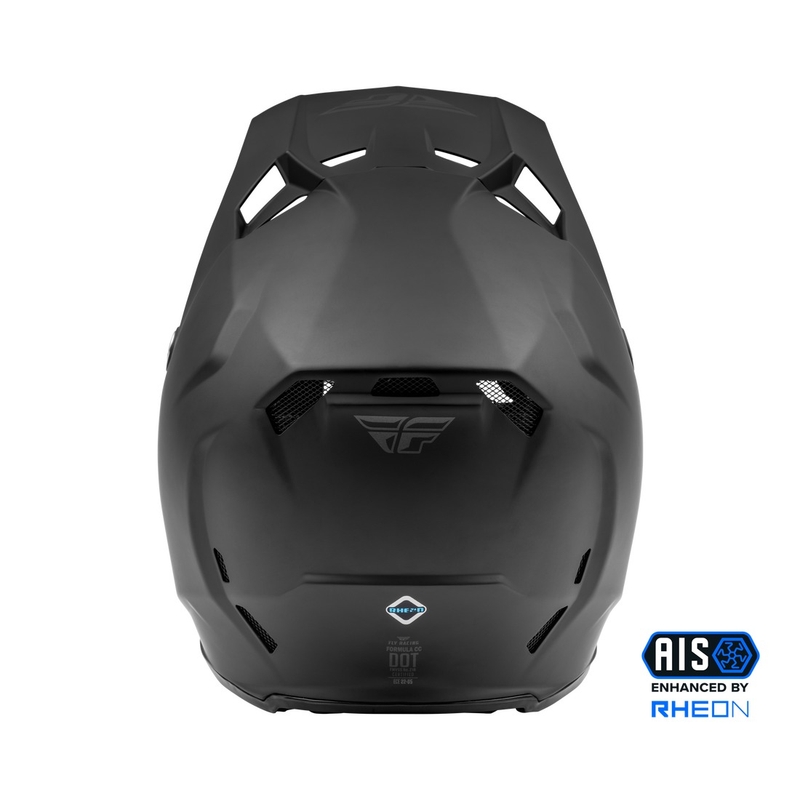 Motokroso šalmas FLY Racing Formula Solid black matt