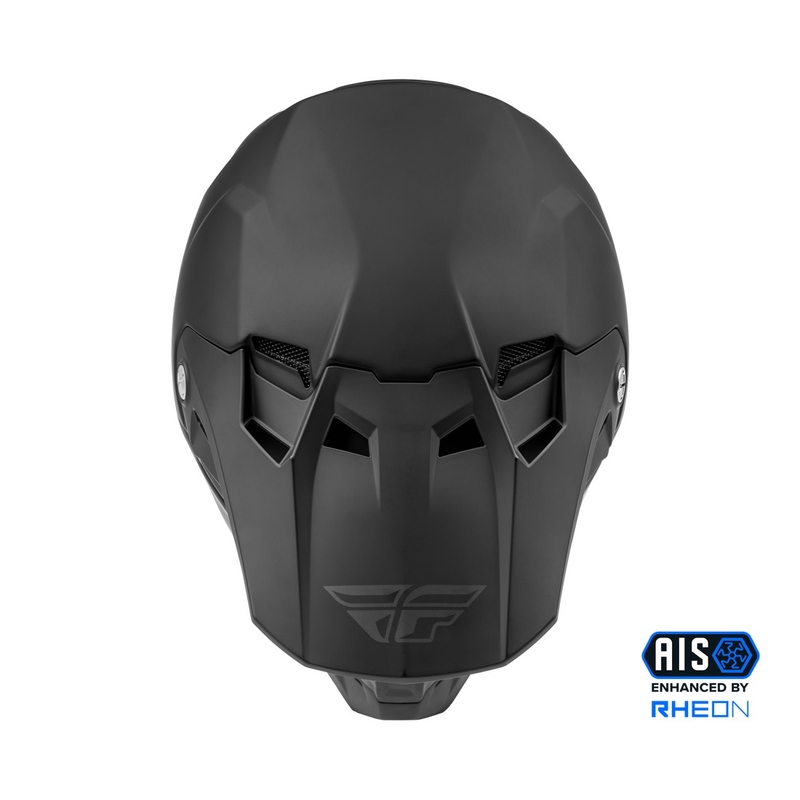 Motokroso šalmas FLY Racing Formula Solid black matt