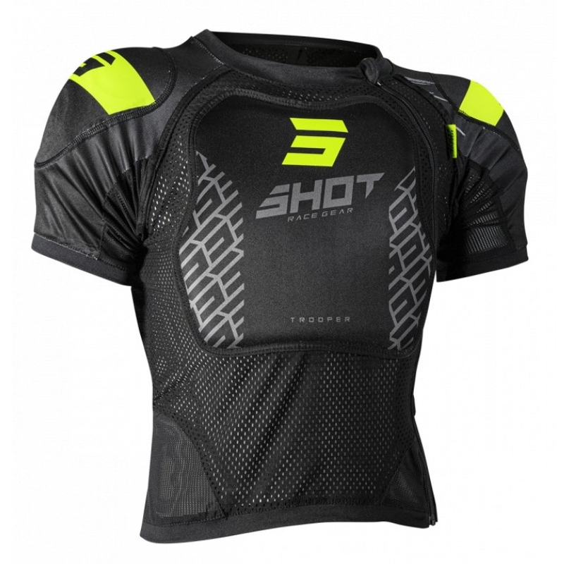 Dětský chránič těla Shot Trooper černý