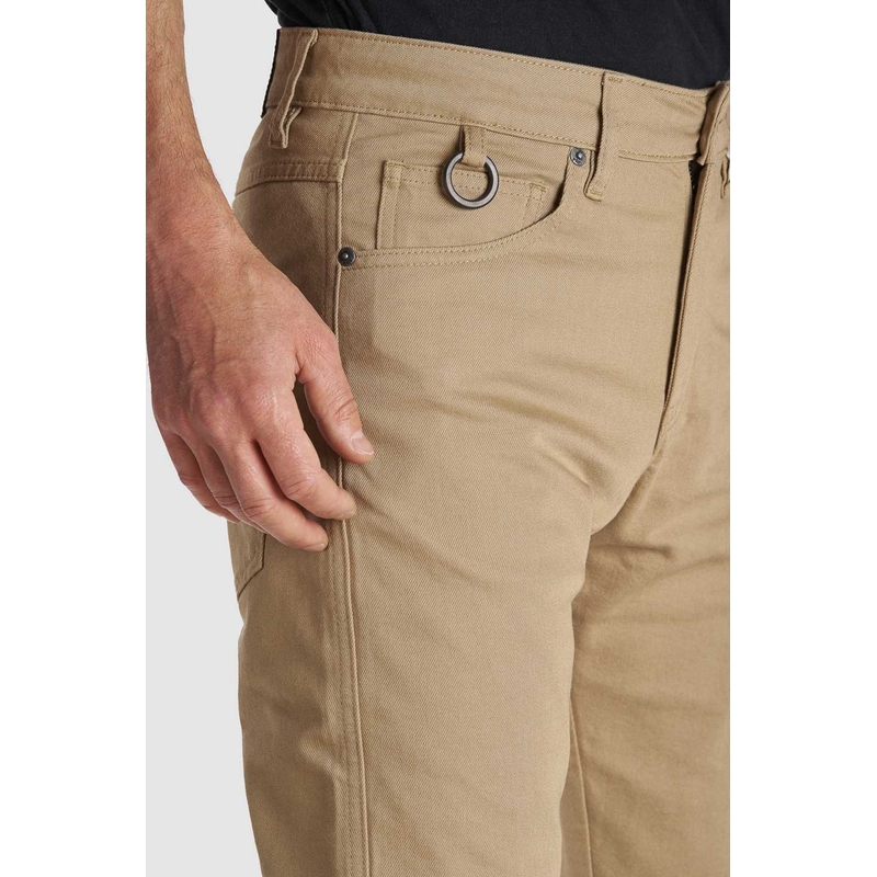 Motociklininko džinsai PANDO MOTO Robby Slim beige išpardavimas