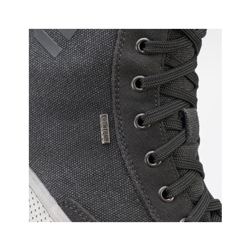 "Eleveit Antibes WP Canvas Black" juodi motociklininko batai