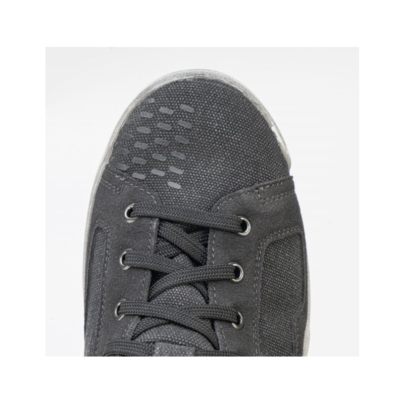 "Eleveit Antibes WP Canvas Black" juodi motociklininko batai