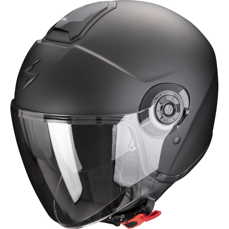 Atviras šalmas Scorpion EXO-CITY II Solid Black Matte