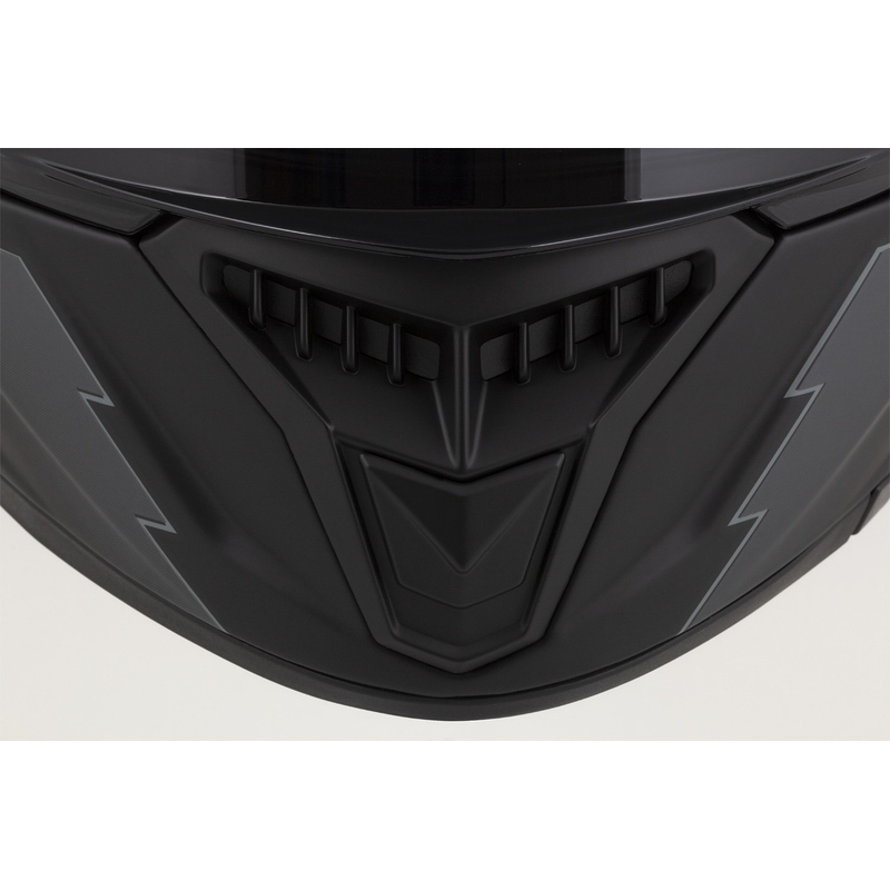 Integral motociklininko šalmas Cassida Integral GT 2.1 Flash black-fluo green-grey