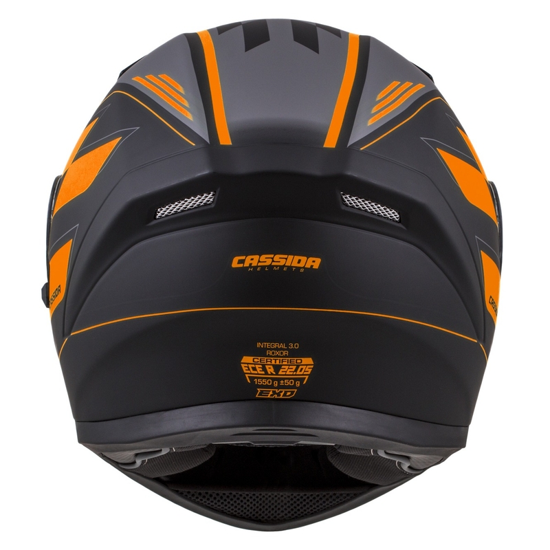 Integralinis šalmas Cassida Integral 3.0 RoxoR black-orange