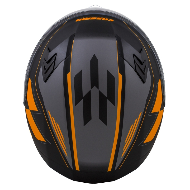 Integralinis šalmas Cassida Integral 3.0 RoxoR black-orange