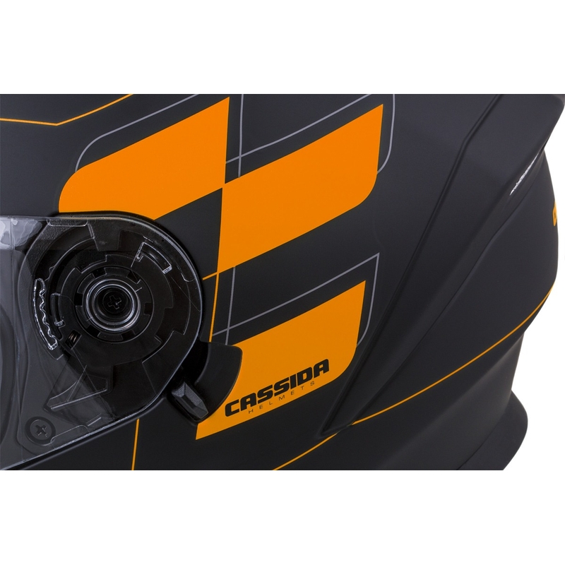 Integralinis šalmas Cassida Integral 3.0 RoxoR black-orange