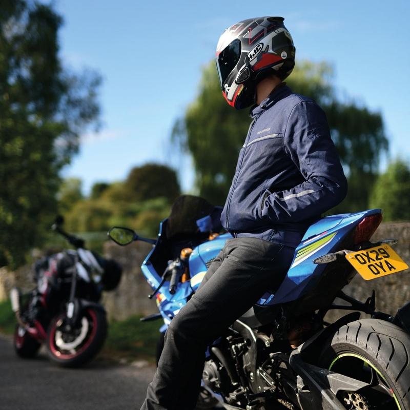 Oxford Arizona 1.0 Air šviesiai pilka motociklininko striukė