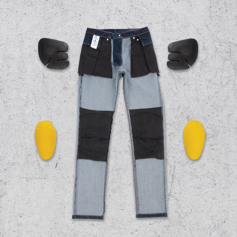 "Oxford Original Approved Jeans AA" tamsiai mėlynos spalvos
