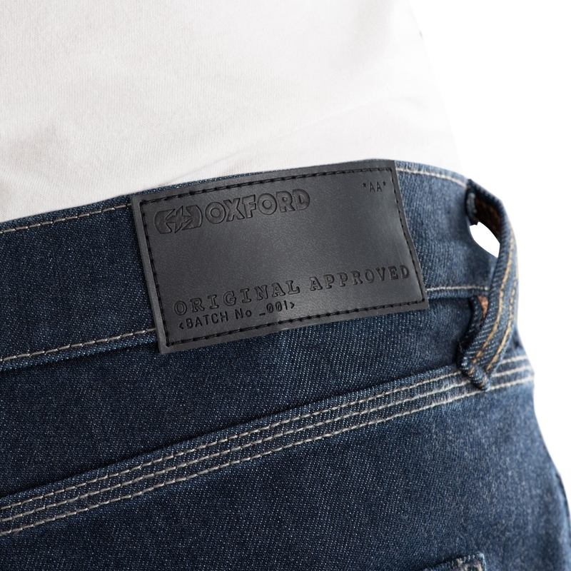 "Oxford Original Approved Jeans AA" tamsiai mėlynos spalvos