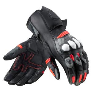Motociklininko pirštinės Revit League 2 black-fluo red