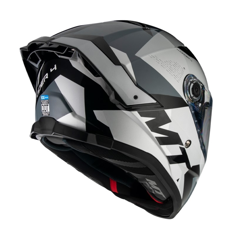 Integrální přilba na motorku MT Thunder 4 SV Fade šedá