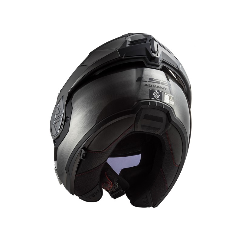 Apverčiamas motociklininko šalmas LS2 FF906 Advant Jeans 06 pilka