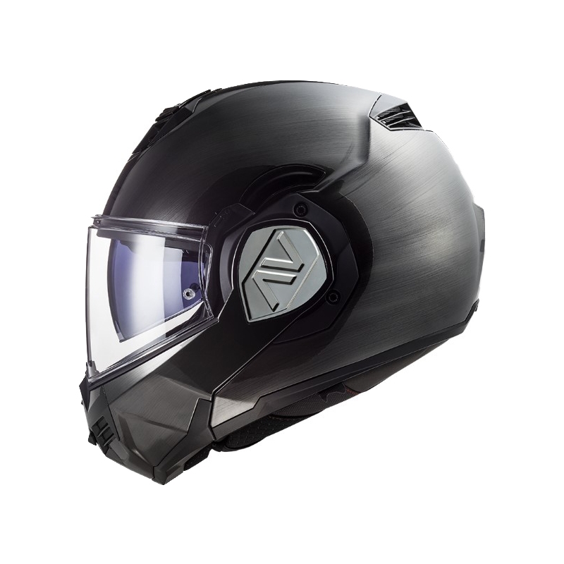 Apverčiamas motociklininko šalmas LS2 FF906 Advant Jeans 06 pilka