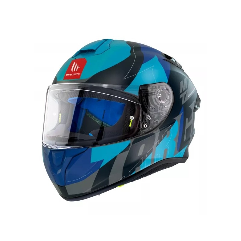 Integrální přilba na motorku MT Targo Pro Biger modrá výprodej