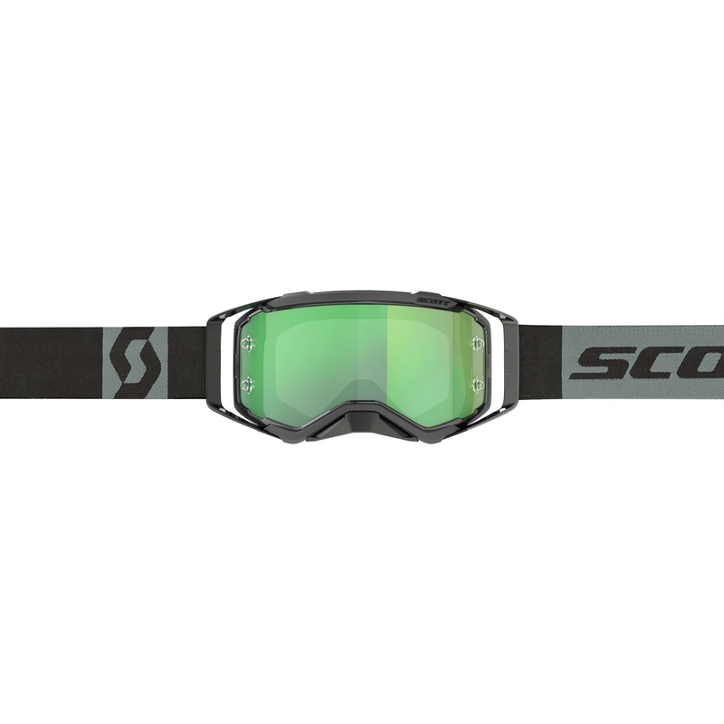 Motokrosové brýle SCOTT Prospect CH černo-šedo-zelené