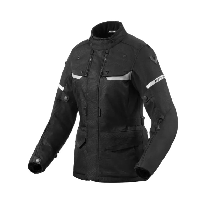 Revit Outback 4 H2O Moteriška motociklininko striukė Black