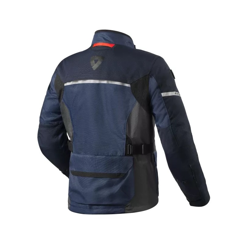 Bunda na motorku Revit Outback 4 H2O modrá