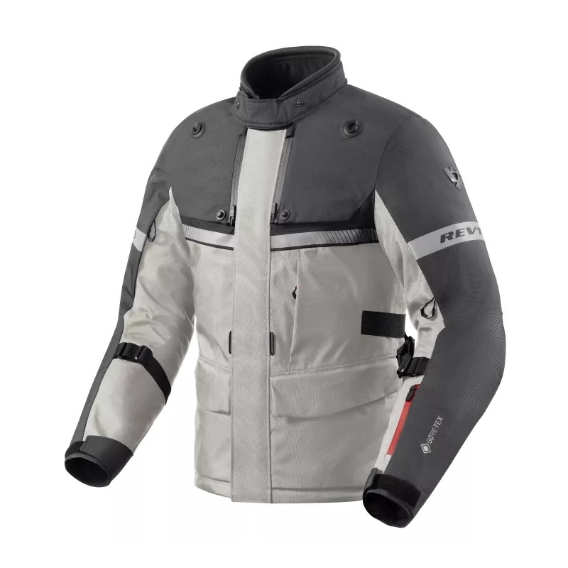 "Revit Poseidon 3 GTX" motociklininko striukė juoda-antracitinė