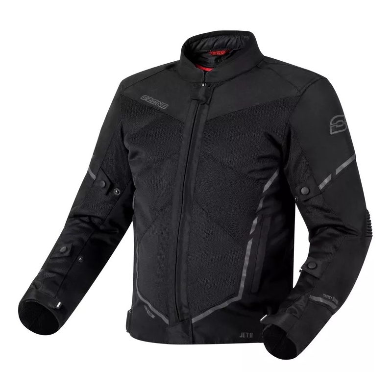 Moto striukė Ozone Jet II black išpardavimas