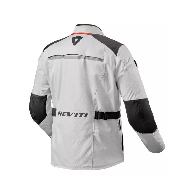 Motociklininko striukė Revit Voltiac 3 H2O silver-black