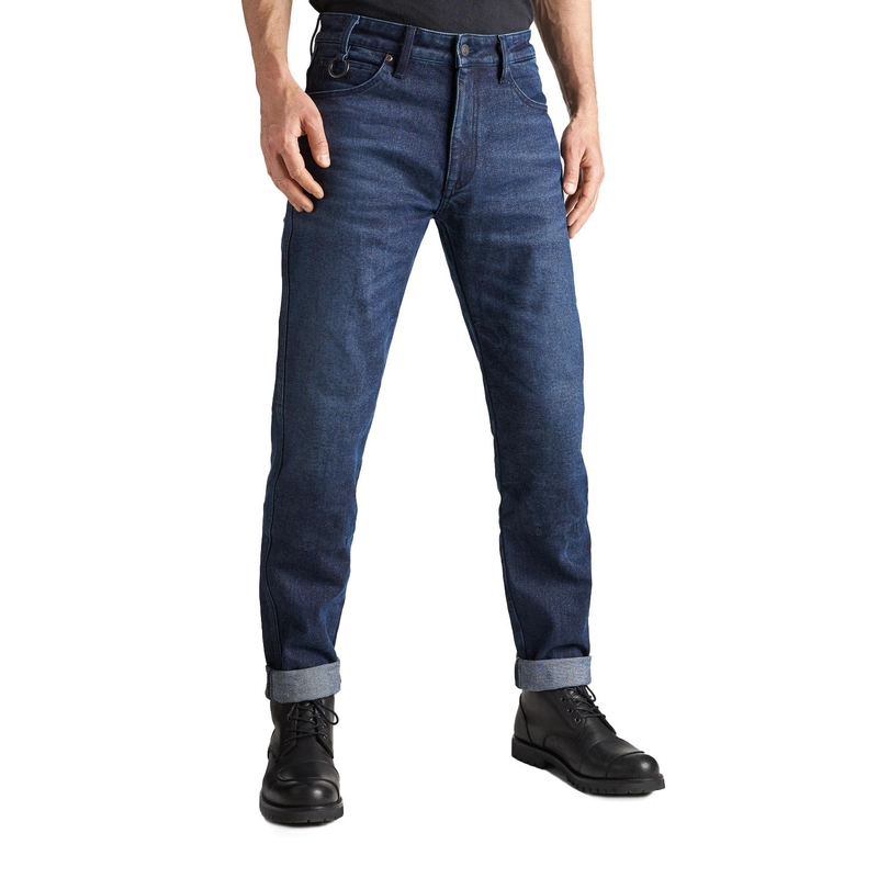 Motociklininko džinsai PANDO MOTO Arnie Slim blue išpardavimas