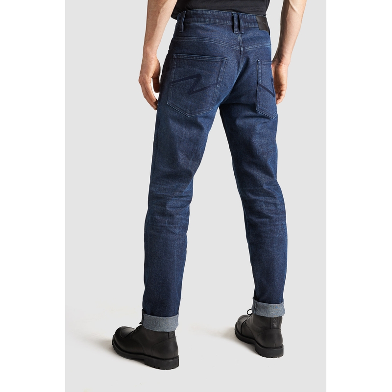 Motociklininko džinsai PANDO MOTO Arnie Slim blue išpardavimas