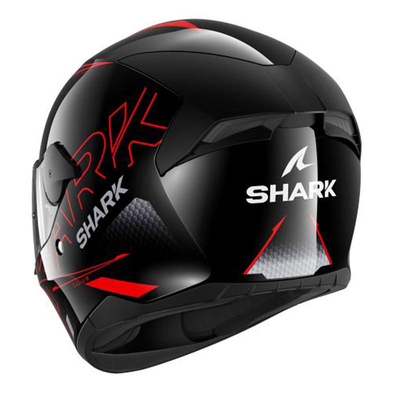 Integrální přilba na motorku SHARK D-SKWAL 2 Cadium černo-červená