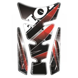 Degalų bako dangtelis - Spausdinti "Wings" bako dangtelis sidabrinis su šonine dalimi