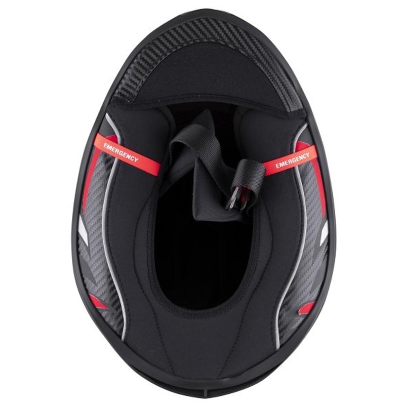 Integruotas šalmas Scorpion EXO-R1 EVO Carbon Air Solid black matt