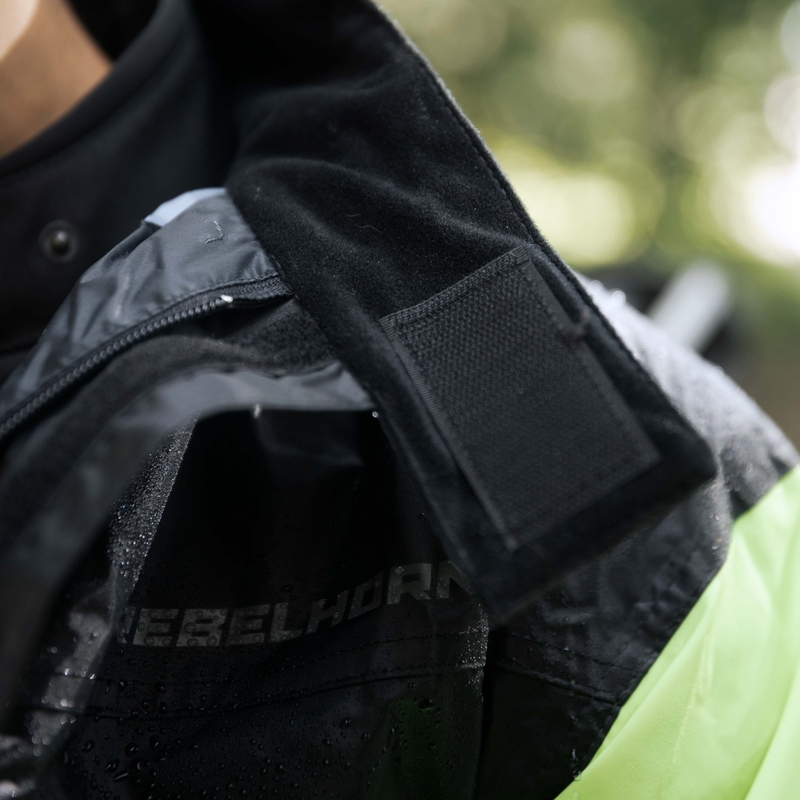 Rebelhorn Rain Juoda motociklininko striukė