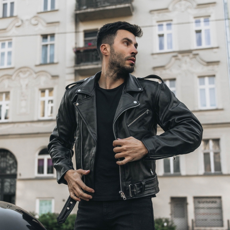 Moto striukė Ozone Ramones black