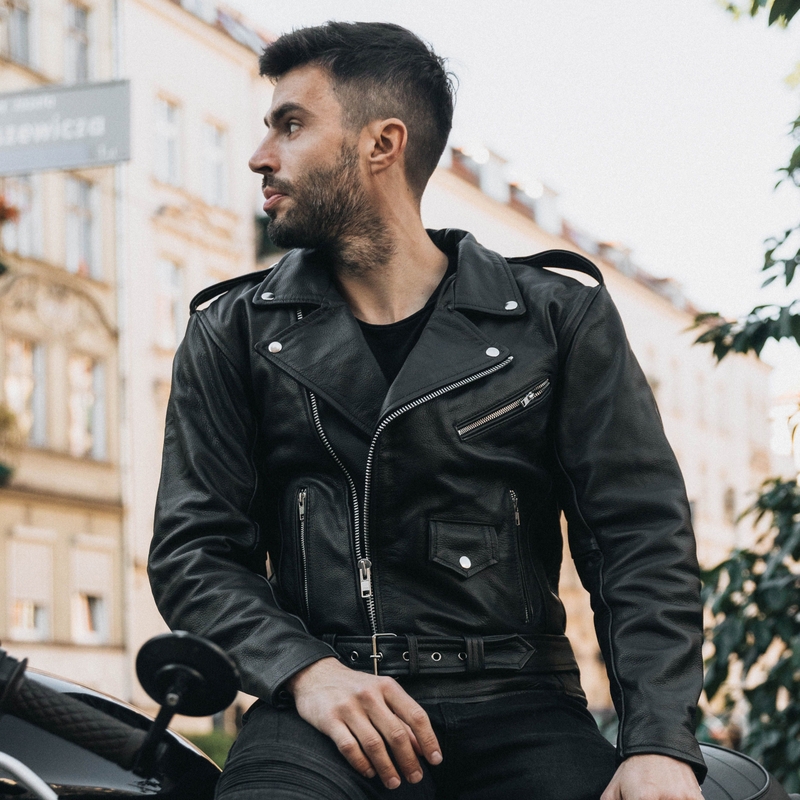 Moto striukė Ozone Ramones black