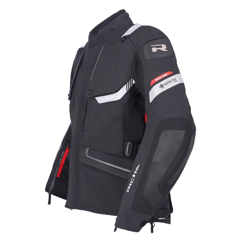 Bunda na motorku RICHA Armada GTX Pro černá výprodej