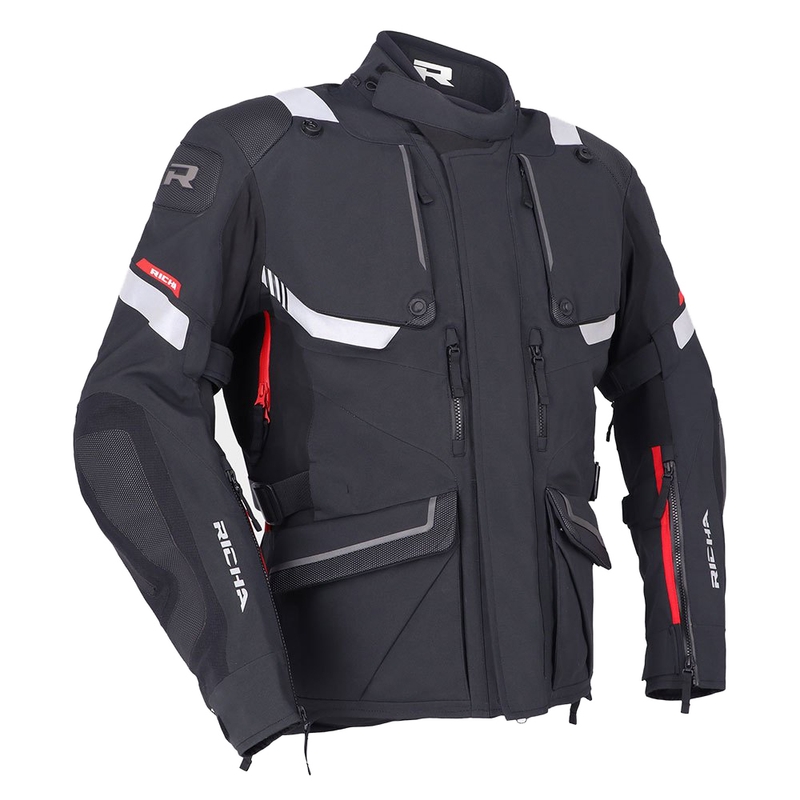 Bunda na motorku RICHA Armada GTX Pro černá výprodej