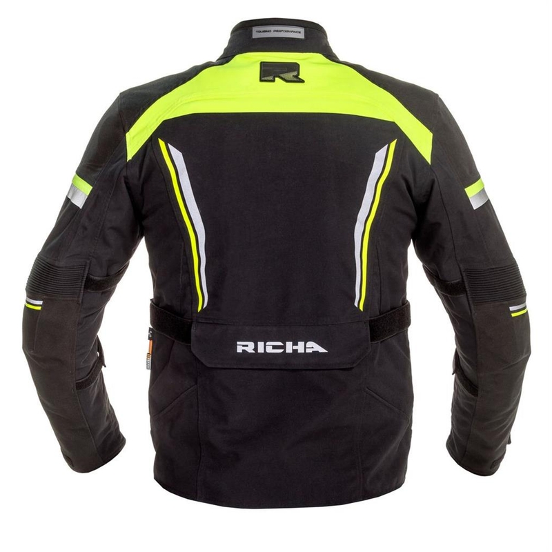 Bunda na motorku RICHA Infinity 2 Pro černo-fluo žlutá výprodej