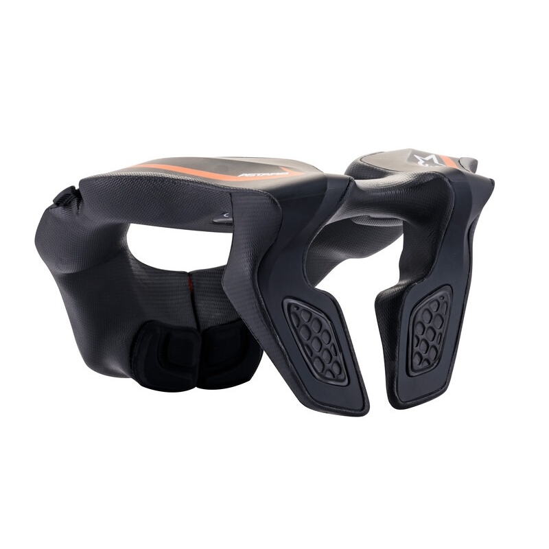 Alpinestars Neck Support jaunimo kaklo apsauga Juoda ir oranžinė