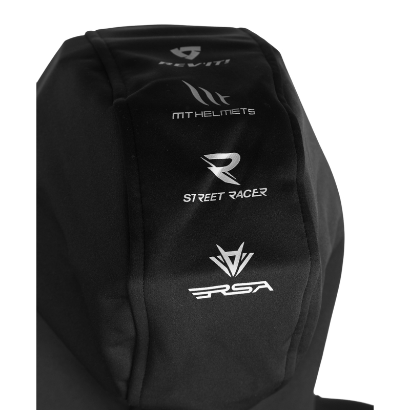 Moteriška "MotoZem Racing Team" juodai raudona softshell striukė